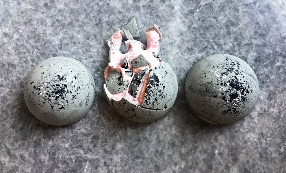 Каменные десерты flødeboller от Кии Уотзон Франк