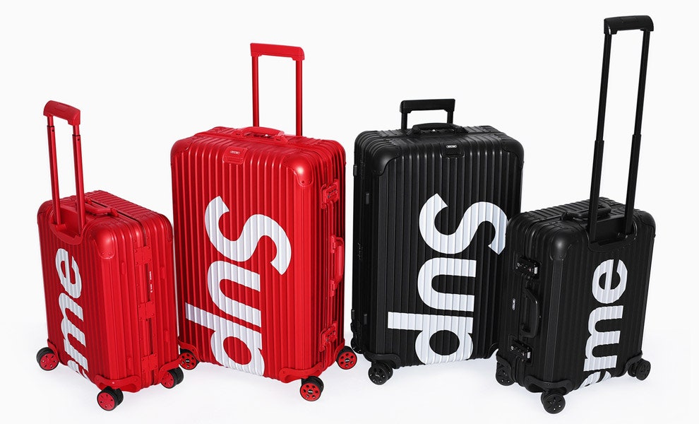 Supreme и Rimowa выпустили чемодан мечты