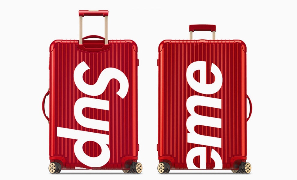 Supreme и Rimowa выпустили чемодан мечты