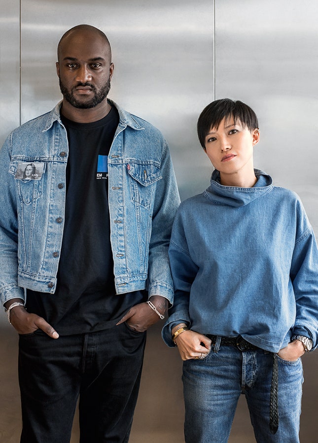 Коллаборация OffWhite x Jimmy Choo коллекция созданная в память о принцессе Диане