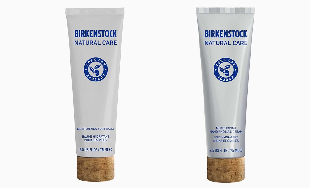 Косметика Birkenstock уходовые средства с экстрактом из коры пробкового дуба