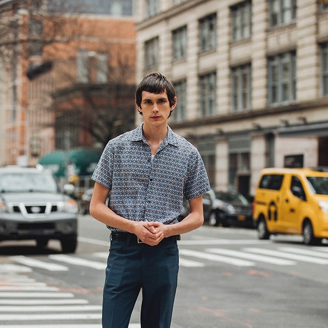 Streetstyle на мужской Неделе моды в Нью-Йорке