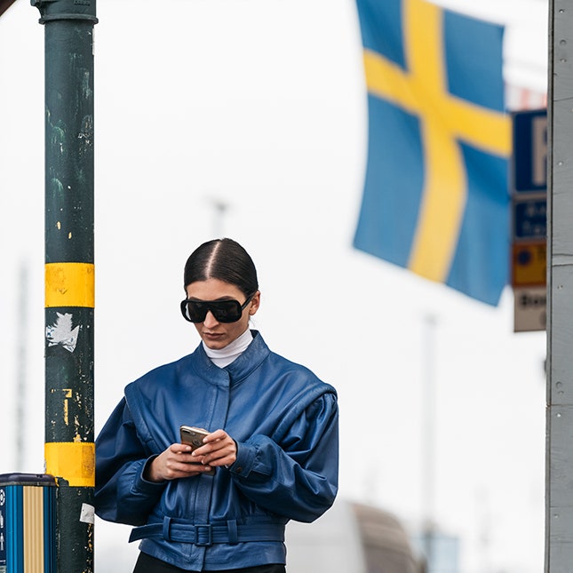 Streetstyle на Неделе моды в Стокгольме
