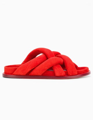 Шлепанцы из замши Proenza Schouler 31860 рублей farfetch.com.
