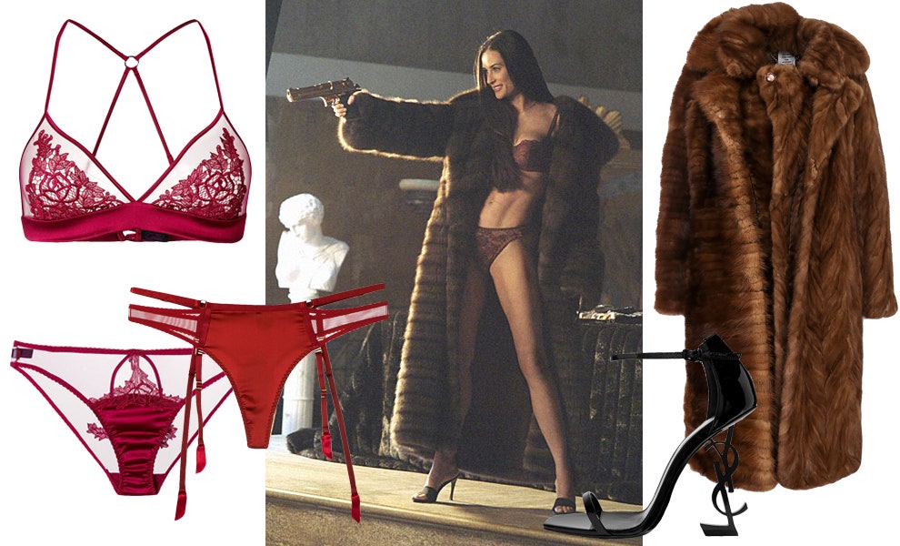 Что надеть на День Святого Валентина фото модных комплектов белья в образах из фильмов