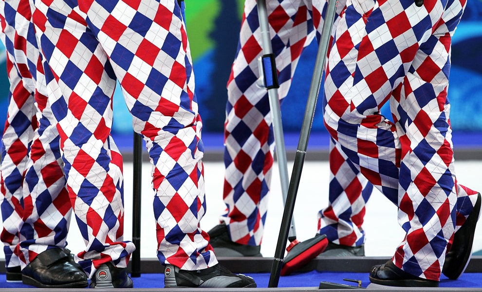 Сборная Норвегии по керлингу фото 11 пар модных спортивных штанов на Олимпиаде