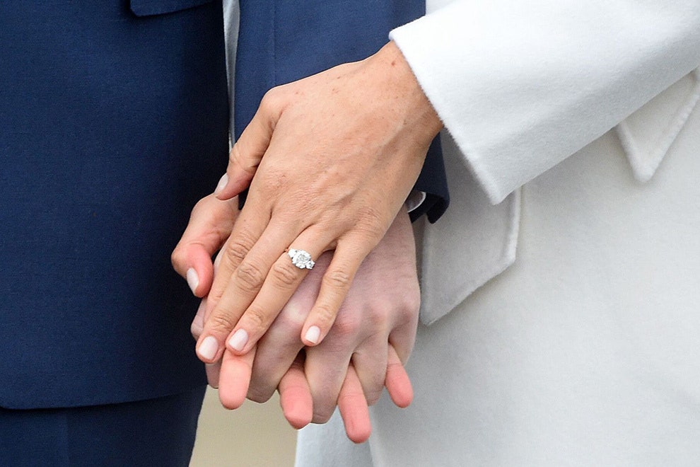 Принц Гарри и Меган Маркл помолвлены фото пары и история кольца
