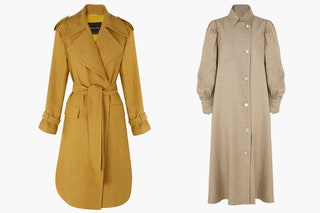 Тренч 29990 рублей платьерубашка 16990 рублей все Massimo Dutti.