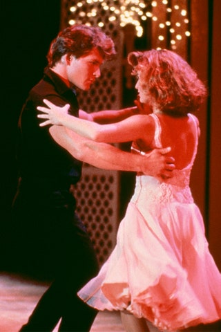 Патрик Суэйзи и Дженнифер Грей в фильме «Грязные танцы» 1987.