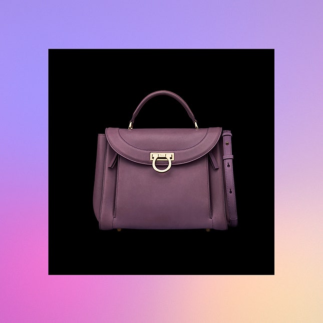 Радужная сумка Sofia Rainbow от Salvatore Ferragamo