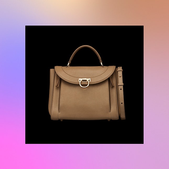 Радужная сумка Sofia Rainbow от Salvatore Ferragamo