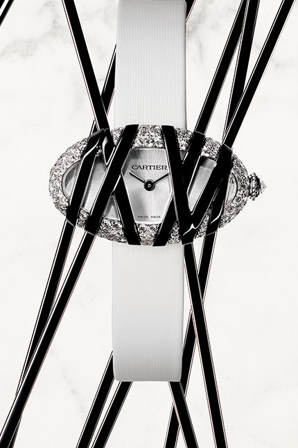 Cartier представили тизеры новой коллекции ювелирных часов