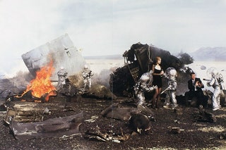 Invasion Vogue Italy 2002.