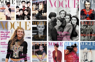 Обложки Vogue 1989 2010 1989 1990 2012 1988 1992 1989 1988 1990.