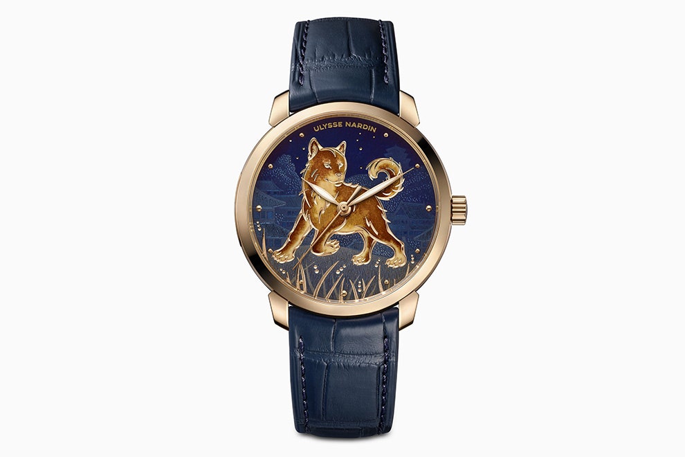 Часы с золотым псом от Ulysse Nardin фото и обзор коллекционной модели