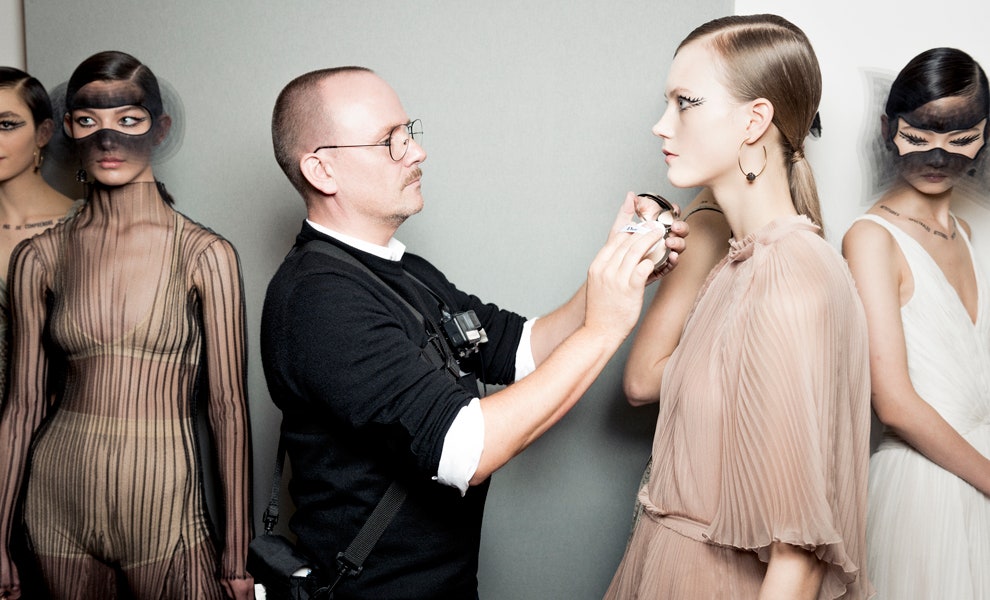 Модный макияж фото главных тенденций с показа Christian Dior Haute Сouture