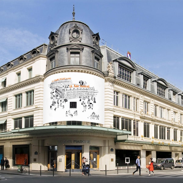 Мед Guerlain для выставки в Le Bon Marché