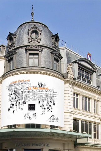 Мед Guerlain для выставки в Le Bon March Rive Gauche в Париже