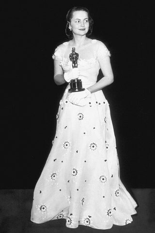 Оливия де Хэвилленд 1950 год.