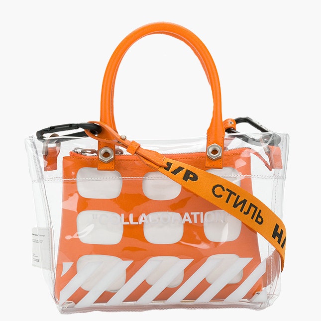 off white heron preston bag