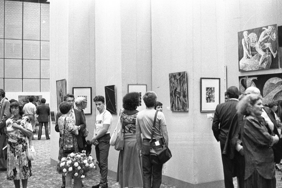 Аукцион Sothebys в СССР выставка в «Гараже» «Ставки на гласность. Аукцион «Сотбис» в Москве 1988»