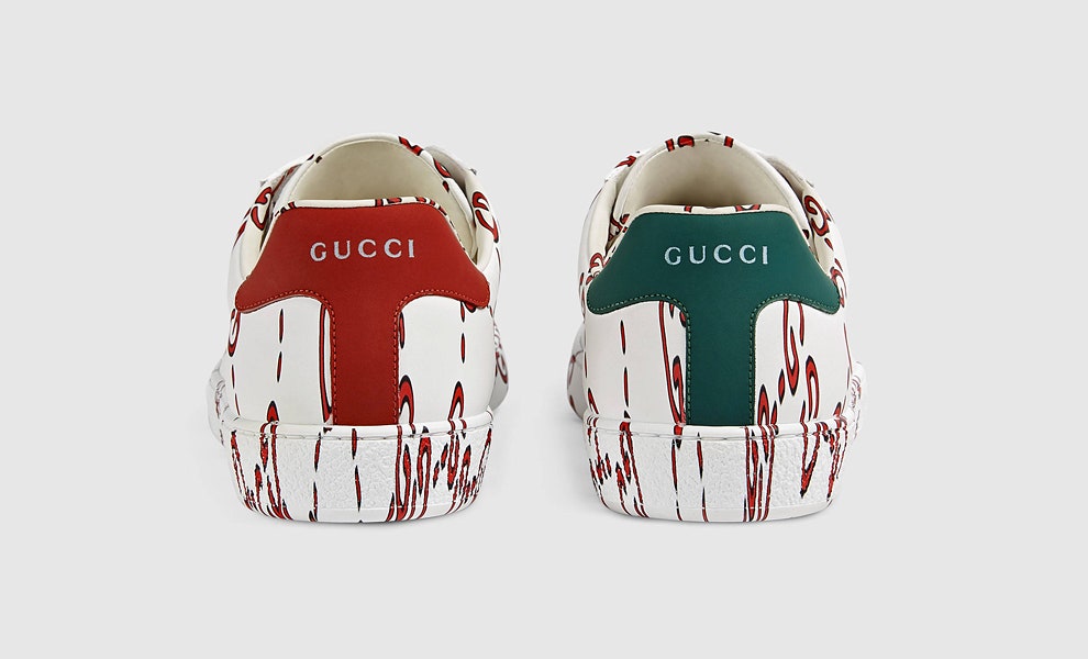 Кеды Gucci Ace с логотипом бренда поступили в продажу