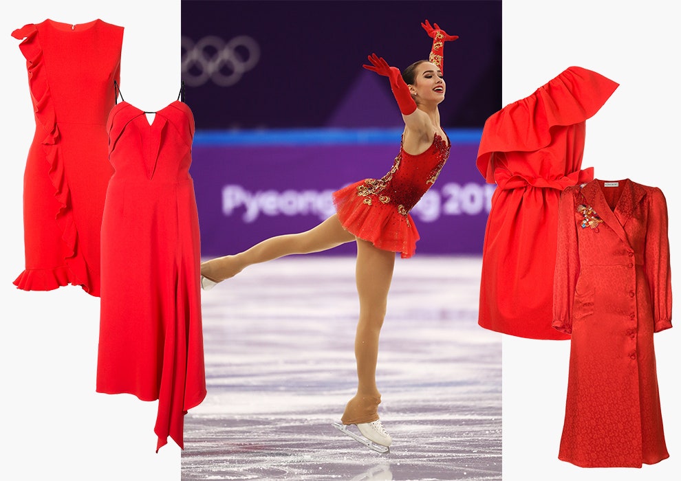 Фото модных платьев как у фигуристок на Олимпиаде 2018