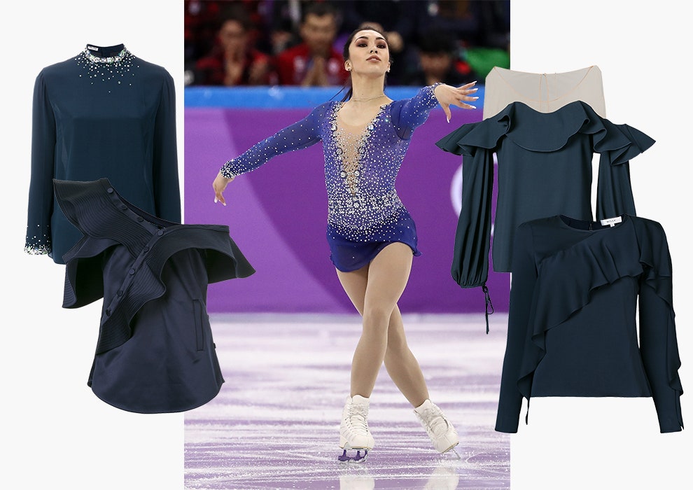 Фото модных платьев как у фигуристок на Олимпиаде 2018