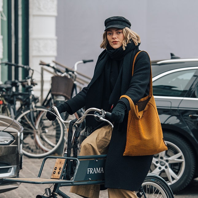 Streetstyle на Неделе моды в Копенгагене