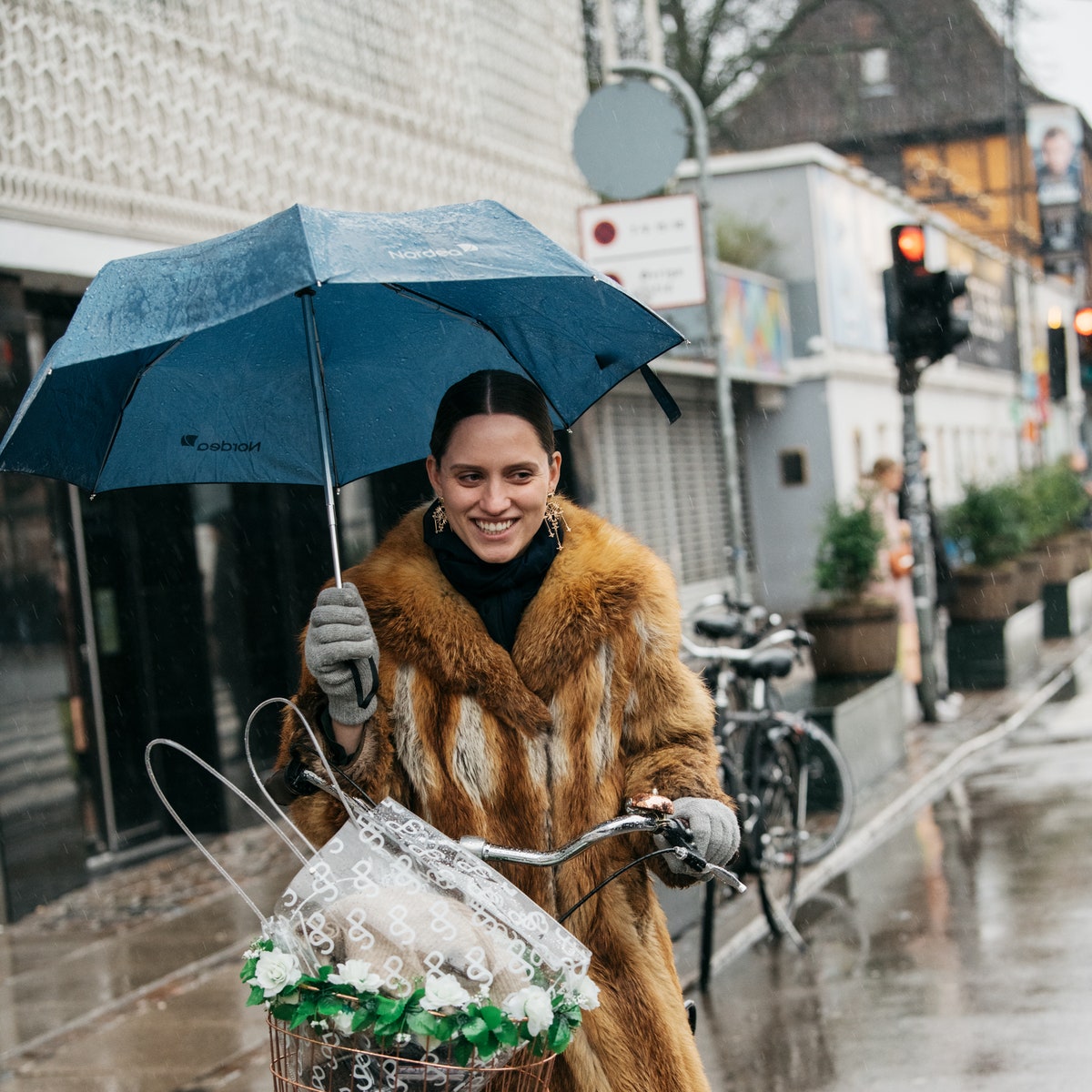 Streetstyle на Неделе моды в Копенгагене
