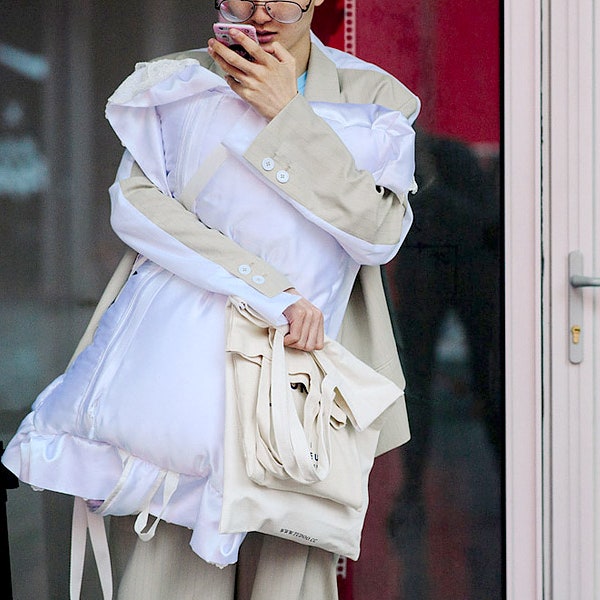 Streetstyle на Неделе моды в Шанхае