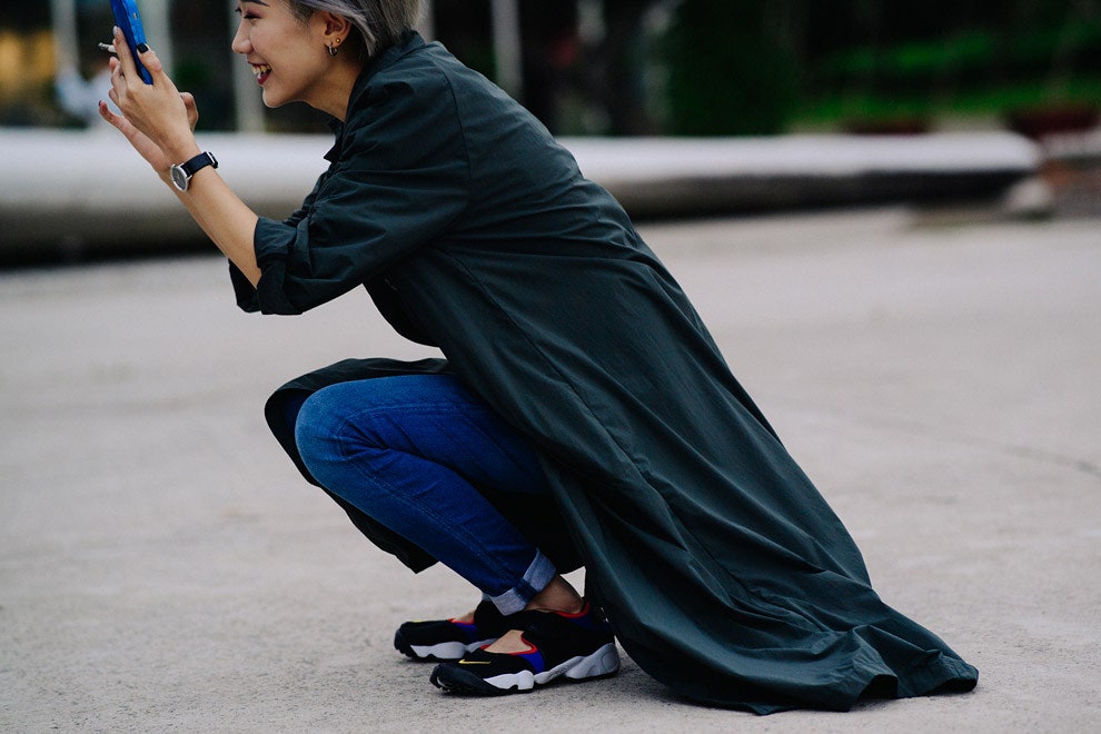 Уличный стиль фото с Недели моды в Шанхае