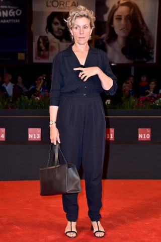 Фрэнсис Макдорманд на Венецианском кинофестивале в 2014 году.