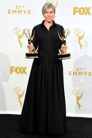 Фрэнсис Макдорманд на премии Emmy Awards в 2017 году.