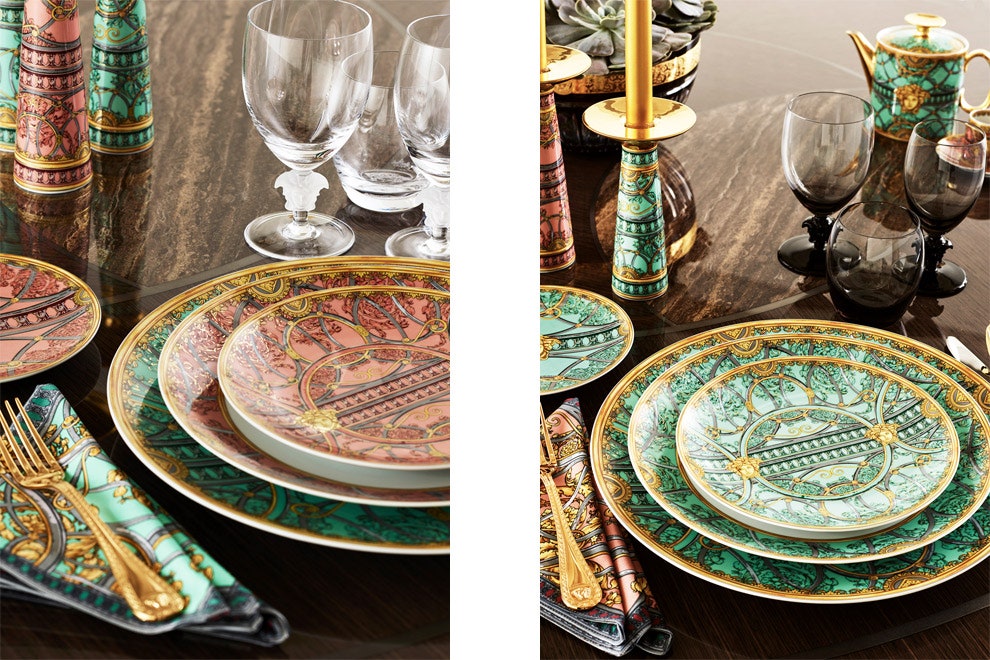 Коллекция фарфоровой посуды Versace x Rosenthal в честь 25летия сотрудничества
