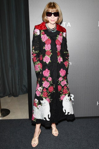 Анна Винтур в Dolce  Gabbana.