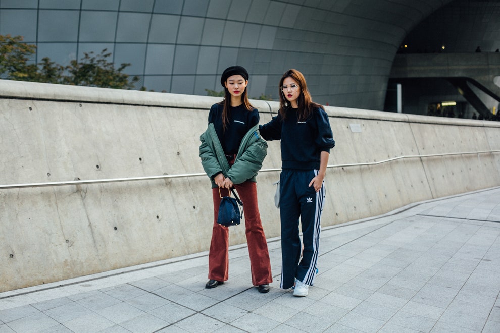 Уличный стиль фото с Недели моды в Сеуле. Часть 3