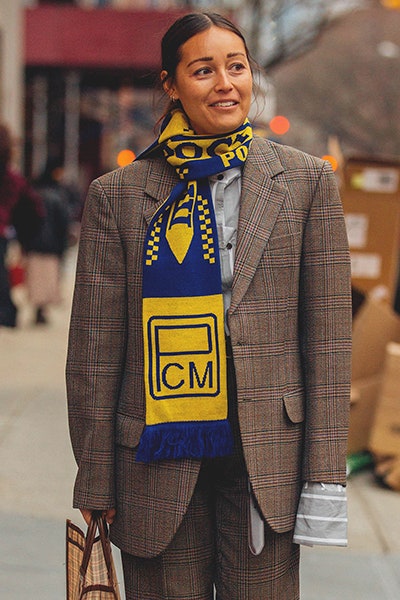 Уличный стиль фото модных образов с Недели моды в НьюЙорке часть 1