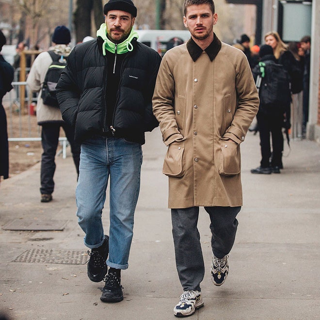 Streetstyle на Неделе мужской моды в Милане