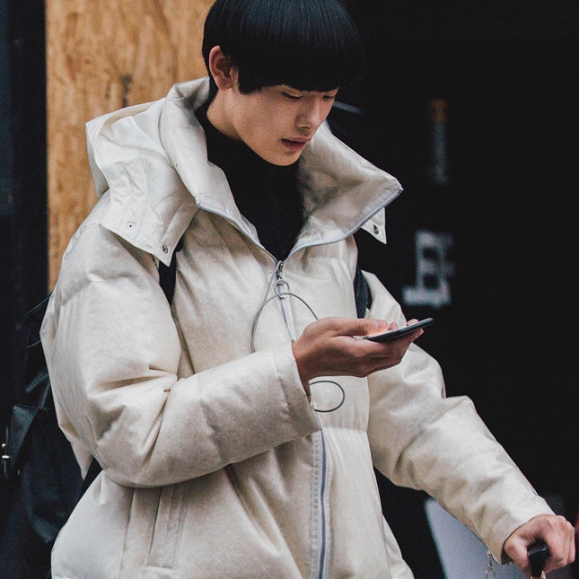 Streetstyle на Неделе мужской моды в Лондоне