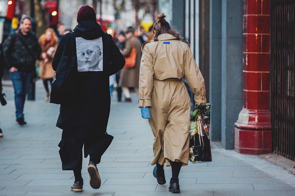 Уличный стиль фото с Недели моды в Лондоне 2018