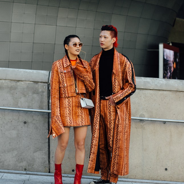 Streetstyle на Неделе моды в Сеуле. Часть 1