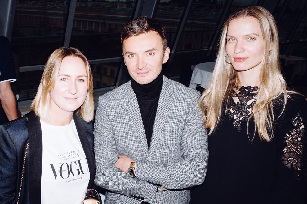 Vogue Fashion's Night Out 2017 фото с preparty коктейля в СанктПетербурге