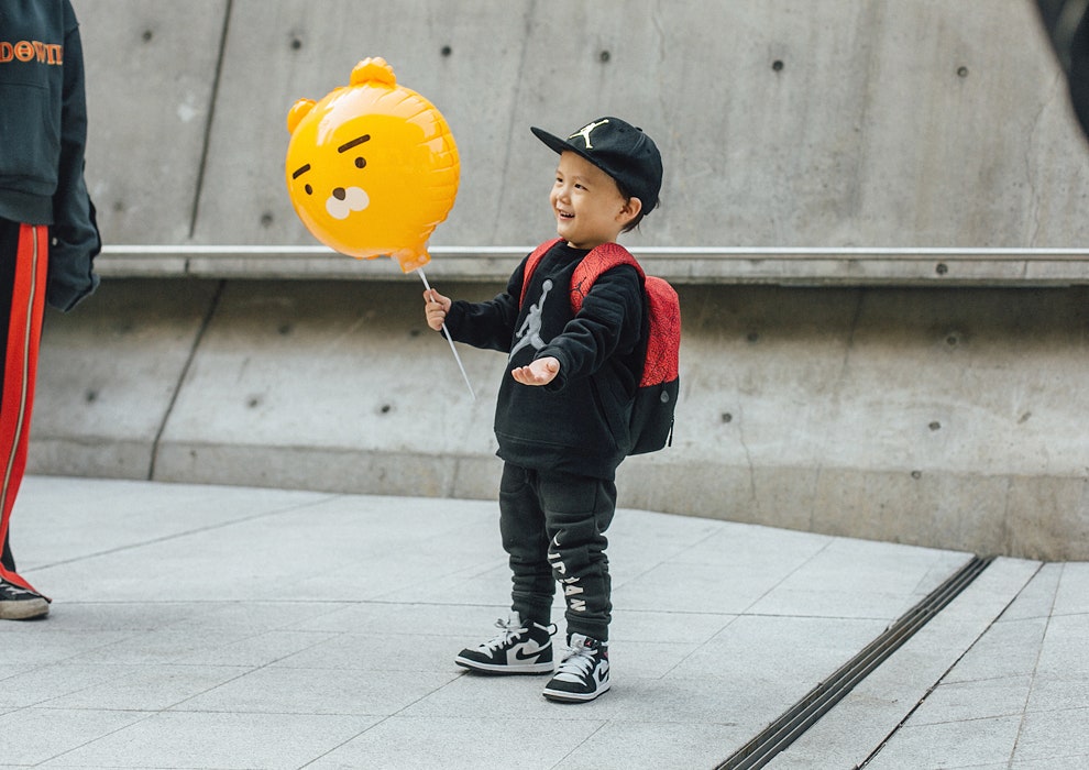 Детская мода фото стильных сеульских детей