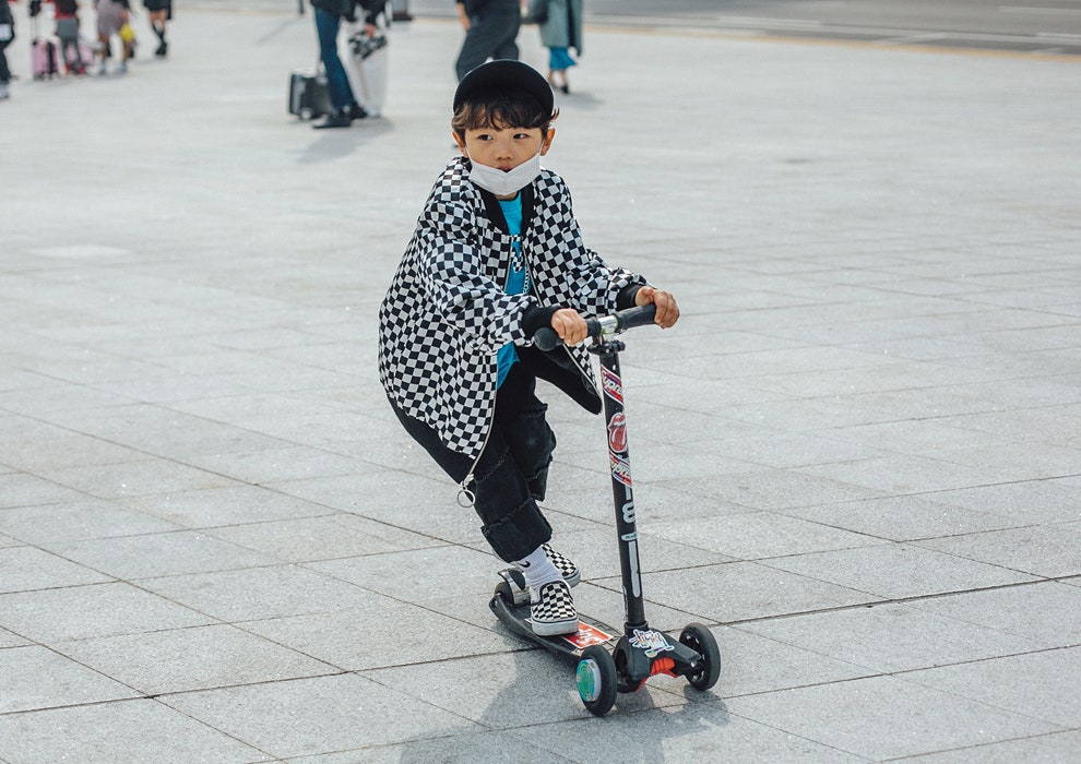 Детская мода фото стильных сеульских детей