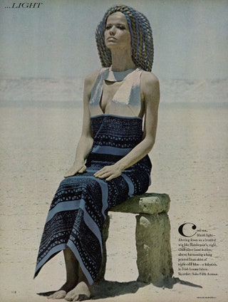 Vogue US апрель 1967.