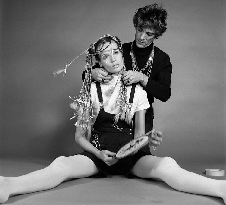 Снимки Франко Рубартелли для Vogue фотографии Верушки и Франсуазы Шлютер