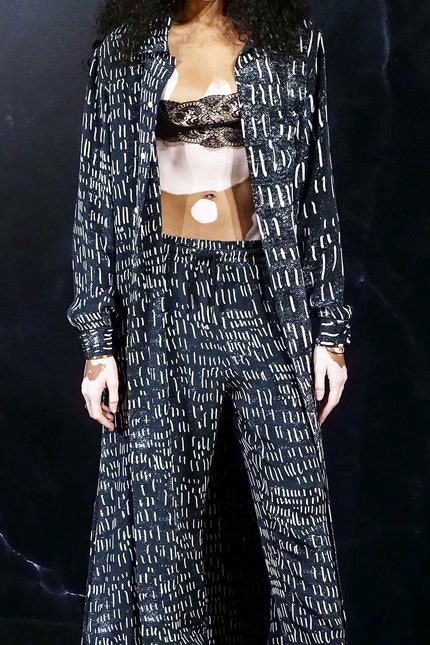 Фото Даутцен Крус Сары Сампайо и других гостей вечеринки L'Oral Paris х Balmain