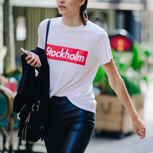 Streetstyle на Неделе моды в Стокгольме