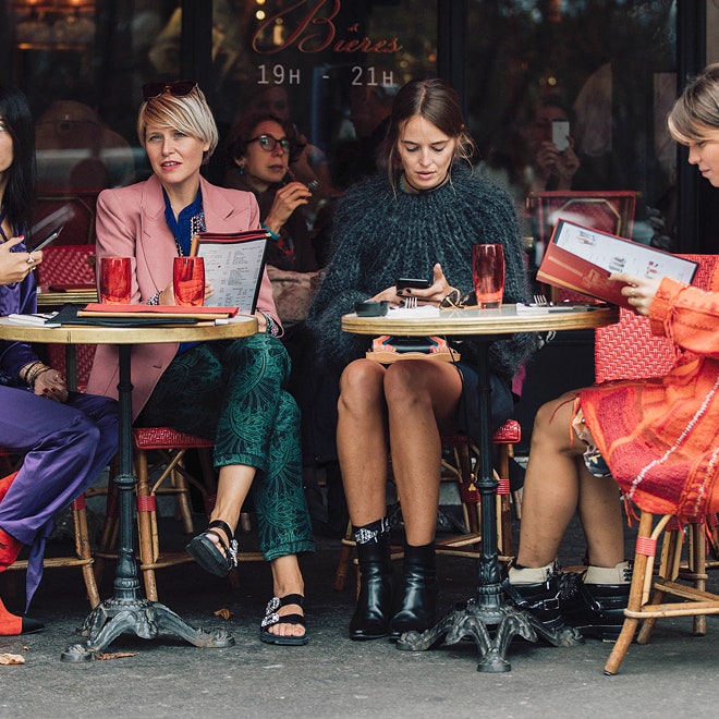 Streetstyle на Неделе моды в Париже. Часть 3